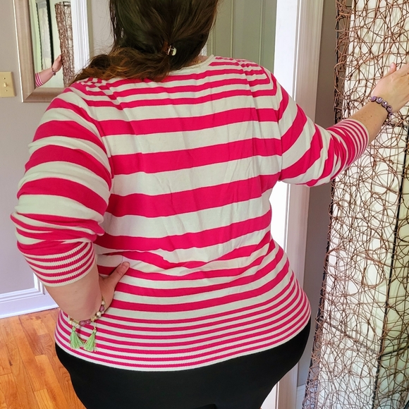 Lane Bryant Pink Lightweight Sweater Size 26/28 - Picture 9 of 11